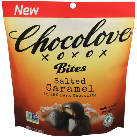Chocolove 
Choc Bites Sltd Crml Pouc, 3.5 OZ.