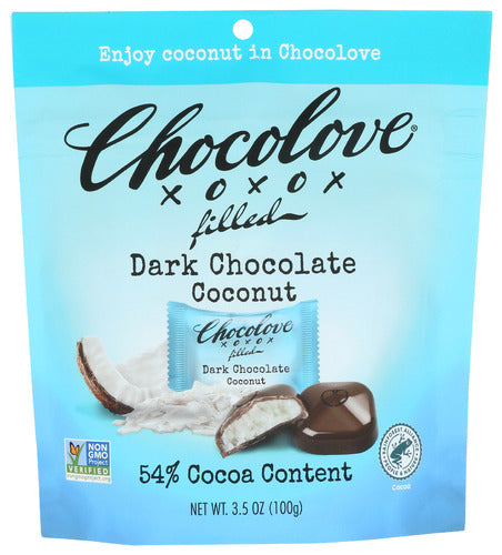 Chocolove 
Coconut Bites Pouch, 3.5 OZ.