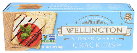 WELLINGTON CRACKER STONED WHEAT - 10.6 OZ