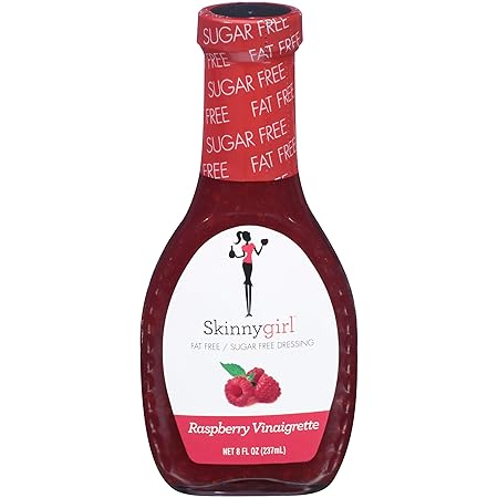 Skinnygirl Sugar Free Gluten Free Salad Dressing, Raspberry Vinaigrette, 8 Ounce