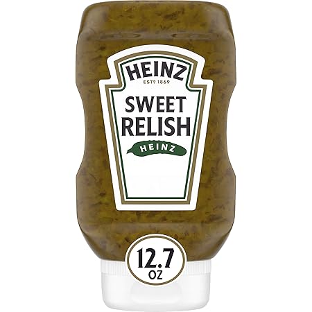 Heinz Sweet Relish, 12 count Pack, 12.7 Fl Oz Bottles, 152.4 Oz