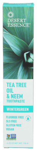 Desert Essence 
Tthpaste Ttree Neem, 6.25 OZ.