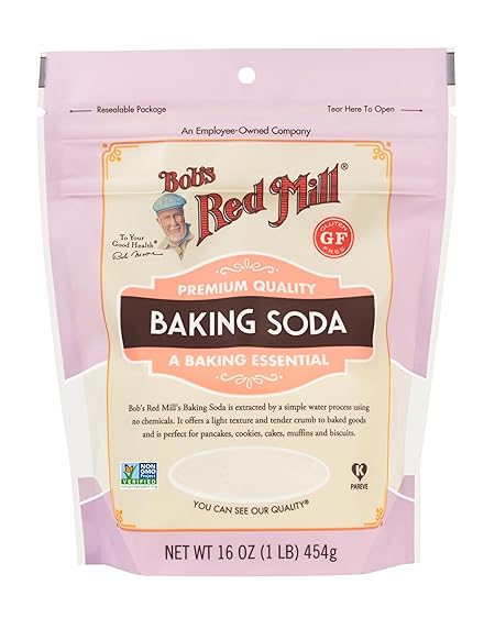 Bob's Red Mill Baking Soda, 16oz (Pack of 1) - Non GMO, Gluten Free, Vegan, Paleo Friendly, Kosher