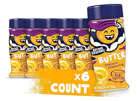 Kernel Season's Popcorn Seasoning, Butter, 2.85 Ounce (Pack of 6)