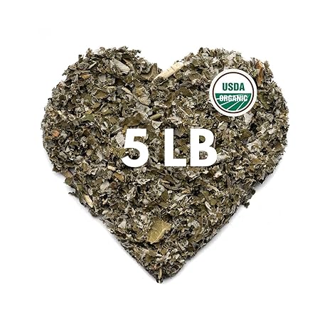 Super Value Pack 5 LB - Raspberry Leaf Tea - Womens Tea, Reproductive Health - Ease PMS Sympoms, Menstrual Cramps