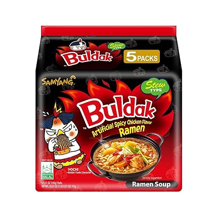 Samyang Stew Type Flavor Buldak Ramen Pack of 5