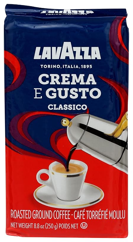 Lavazza Crema E Gusto Ground Coffee 8.8 OZ (Pack of 9)