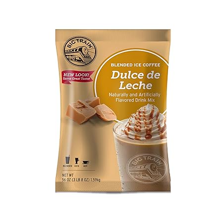 Big Train Dulce De Leche Blended Ice Coffee Beverage Mix, 3.5 Pound (Pack of 1)