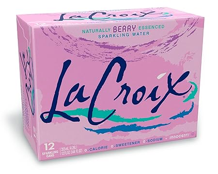 LaCroix Sparkling Water, Berry, 12 Fl Oz (pack of 12)