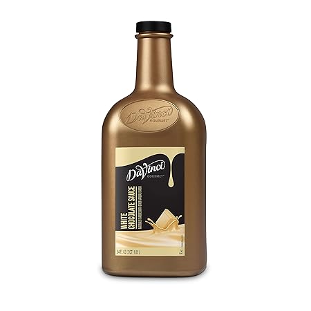 DaVinci Gourmet White Chocolate Sauce, 64 Fluid Ounces (Pack of 1)