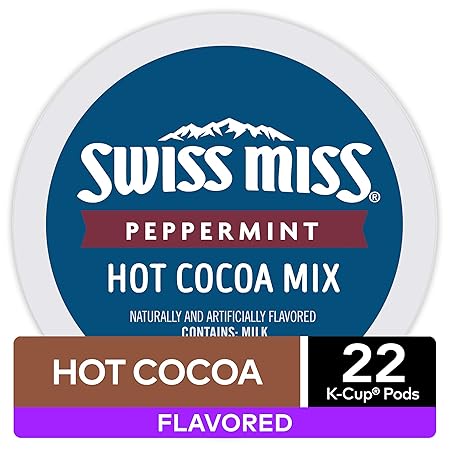 Swiss Miss Peppermint Hot Cocoa K-Cups (128 Count)