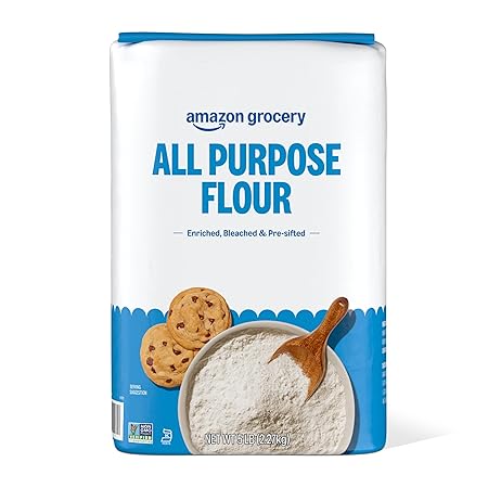 Amazon Grocery, All Purpose Flour, 5 Lb (Previously Amazon Fresh, Packaging May Vary)