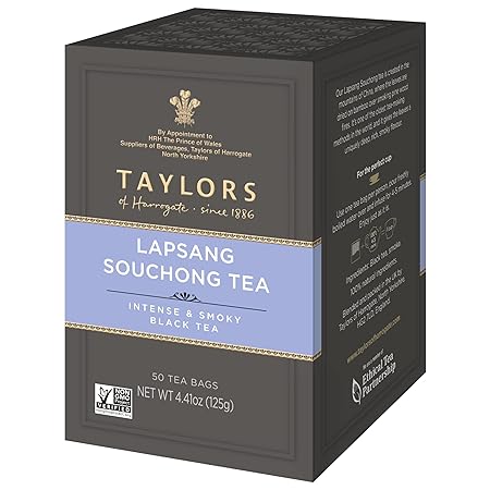 Taylors of Harrogate Lapsang Souchong, 50 Teabags (Pack of 6)