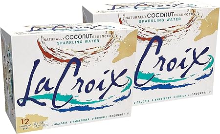 Lacroix 2721168 Coconut Flavored Sparkling Water 12 oz. 24/Carton (NAV40121)