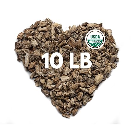Super Value Pack 10 LB - Organic Burdock Root Tea - Greater Burdock Root Herb - Digestion, Liver Support, Fluid Balance, Healthy Skin