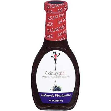 Skinnygirl Sugar Free Gluten Free Salad Dressing, Balsamic Vinaigrette, 8 Ounce