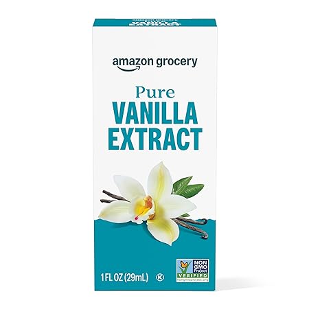 Amazon Grocery, Pure Vanilla Extract, 1 Fl Oz (Previously Happy Belly, Packaging May Vary)
