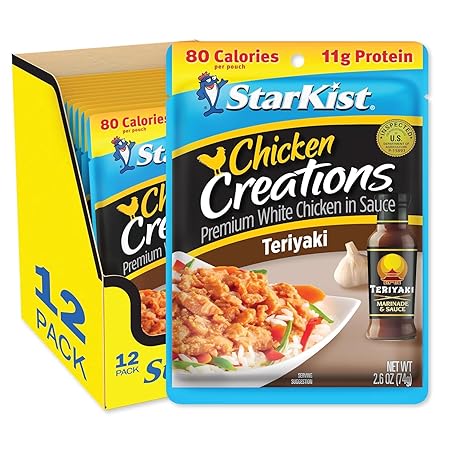 StarKist Chicken Creations Teriyaki - 2.6 oz Pouch (Pack of 12)