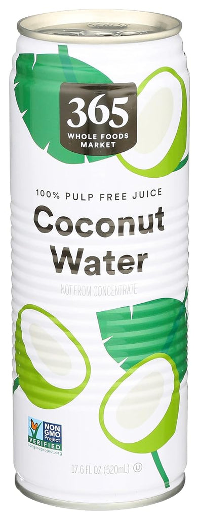 365 by Whole Foods Market, Coconut Water, 100% Pulp-Free, 17.6 Fl Oz