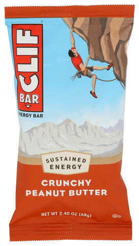 Clif 
Bar Crnchy Pnut Btr Org3, 2.4 OZ.
