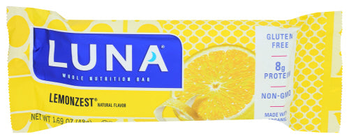 LUNA BAR LEMON ZEST - 1.7 OZ