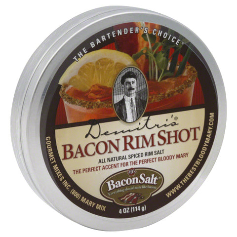 Demitris 
Rim Salt Bacon Flvrd, 4 OZ.