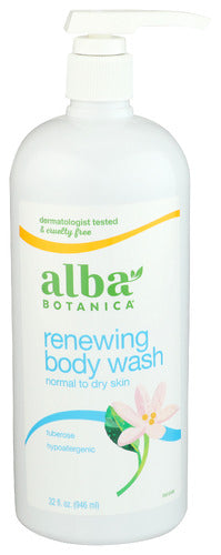 Alba Botanica 
Shwr Gel Midnight Tuberose, 32 OZ.