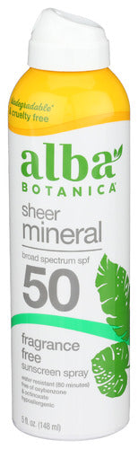 ALBA BOTANICA SPRAY MIN SNSCRN SPF 50 - 5 FO