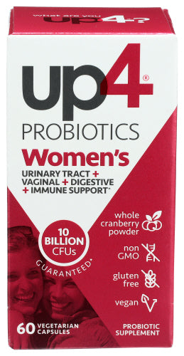UP4 PROBIOTIC WMN 10BLLN CFU - 60 CP