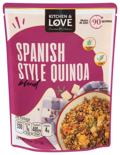 KITCHEN AND LOVE QUINOA MEDLEY RTH SPANISH - 8 OZ