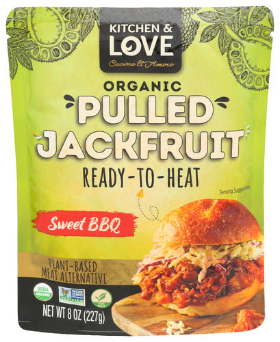 KITCHEN AND LOVE MEAL JACKFRT SWT BBQ PRK - 8 OZ