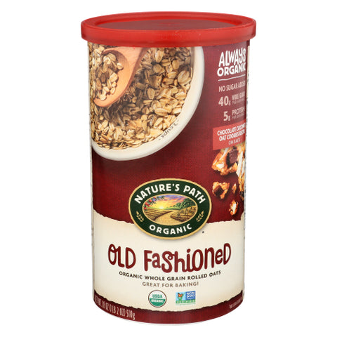 Natures Path Oatmeal Old Fashioned Org, 18 OZ.