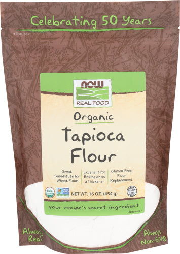 Now Flour Tapioca Org, 16 OZ.
