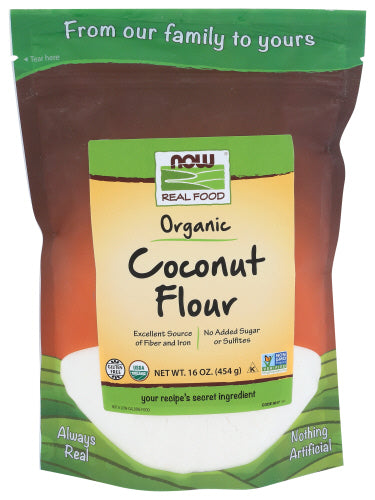 Now Flour Coconut Org, 13 OZ.