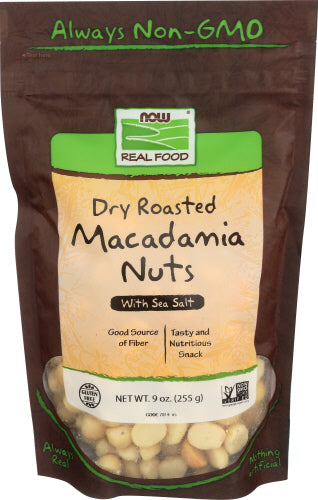 Now Nuts Macadamia Rstd Sltd, 9 OZ.