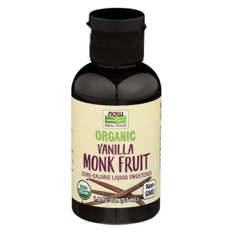 Now Monk Fruit Van Liq Org, 1.8 OZ.