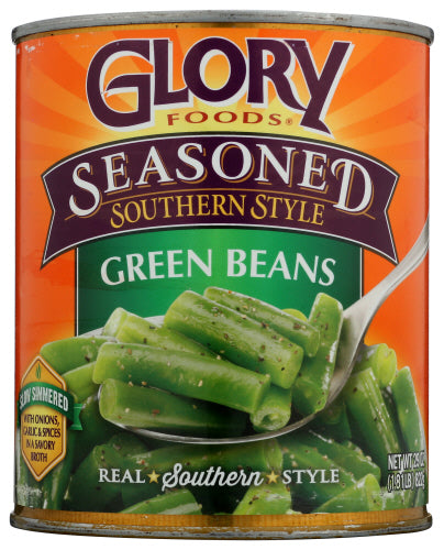 GLORY FOODS STRING BEANS - 27 OZ