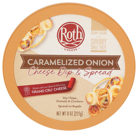 Roth Cheese Crmlzd Onion Dip, 8 OZ.