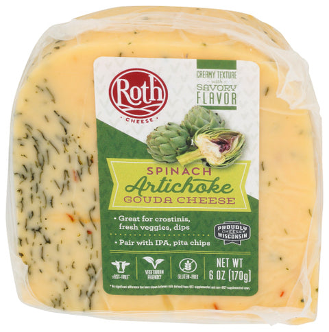 Roth Kase Chs Gouda Spnch Artchk Ew, 6 OZ.