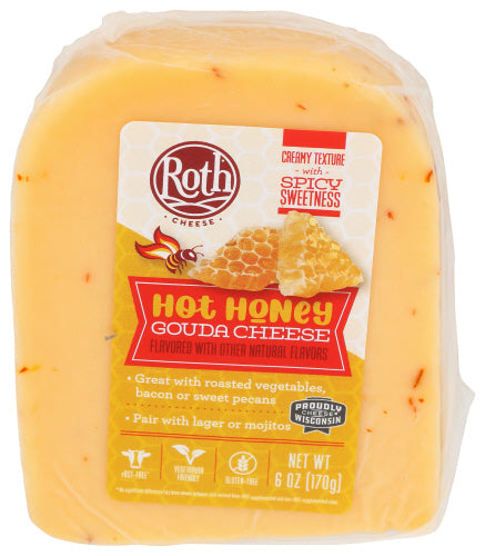 Roth Kase Chs Gouda Hot Honey Ew, 6 OZ.