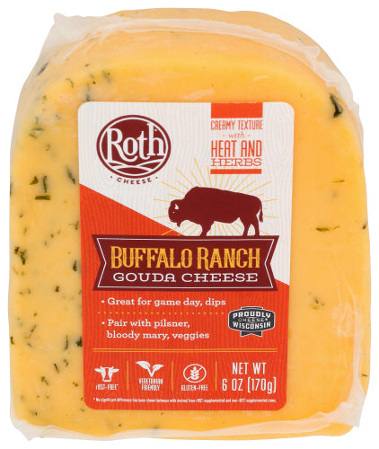 Roth Kase Chs Gouda Buffalo Rnch, 6 OZ.