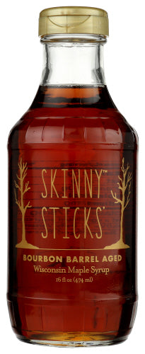 SKINNY STICK SYRUP MAPLE BOURBON AGED - 16 FO