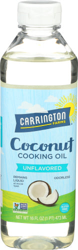 Carrington Farms 
Oil Coconut Cooking Orgnl, 16 FO.