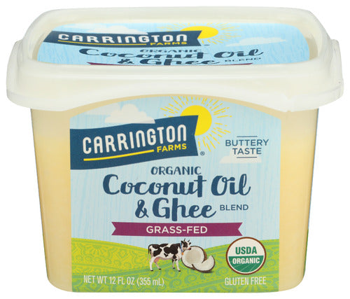 Carrington Farms 
Oil And Ghee Coconut, 12 OZ.