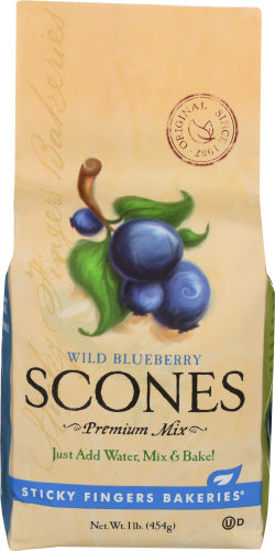 STICKY FINGERS MIX SCONE WLD BLBRY - 16 OZ