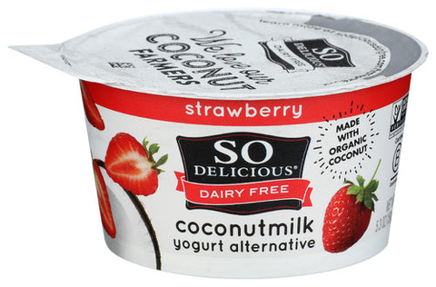 SO DELICIOUS YOGURT CCNUT MLK STRAWBRY - 5.3 FO
