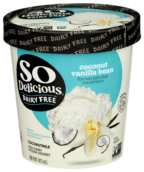 SO DELICIOUS FRZ DSRT CCNTMLK VNLA BEAN - 16 OZ