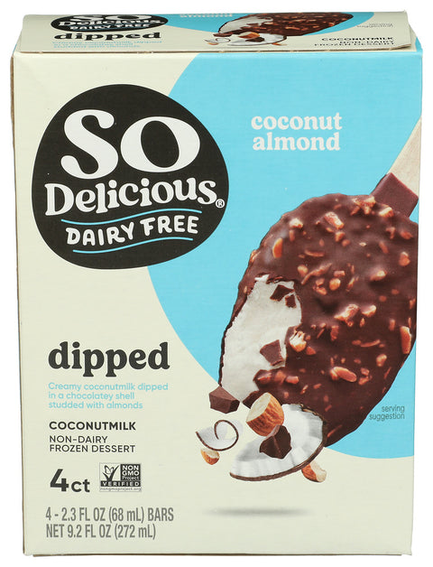 SO DELICIOUS FRZ DSRT 4BAR CNUT ALMND MINI - 9.2 OZ