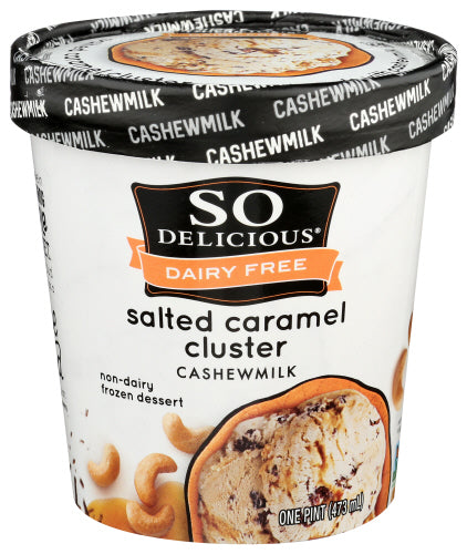 SO DELICIOUS FRZ DSRT CSHWMLK SLTD CRML - 16 OZ