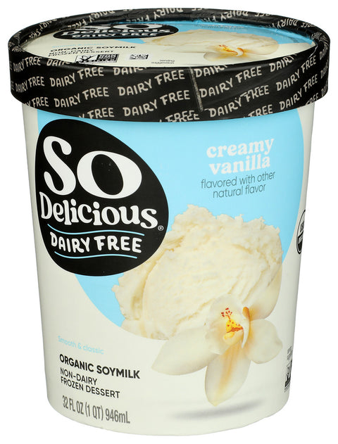 SO DELICIOUS FRZ DSRT DF CRMY VNLA ORG - 32 OZ